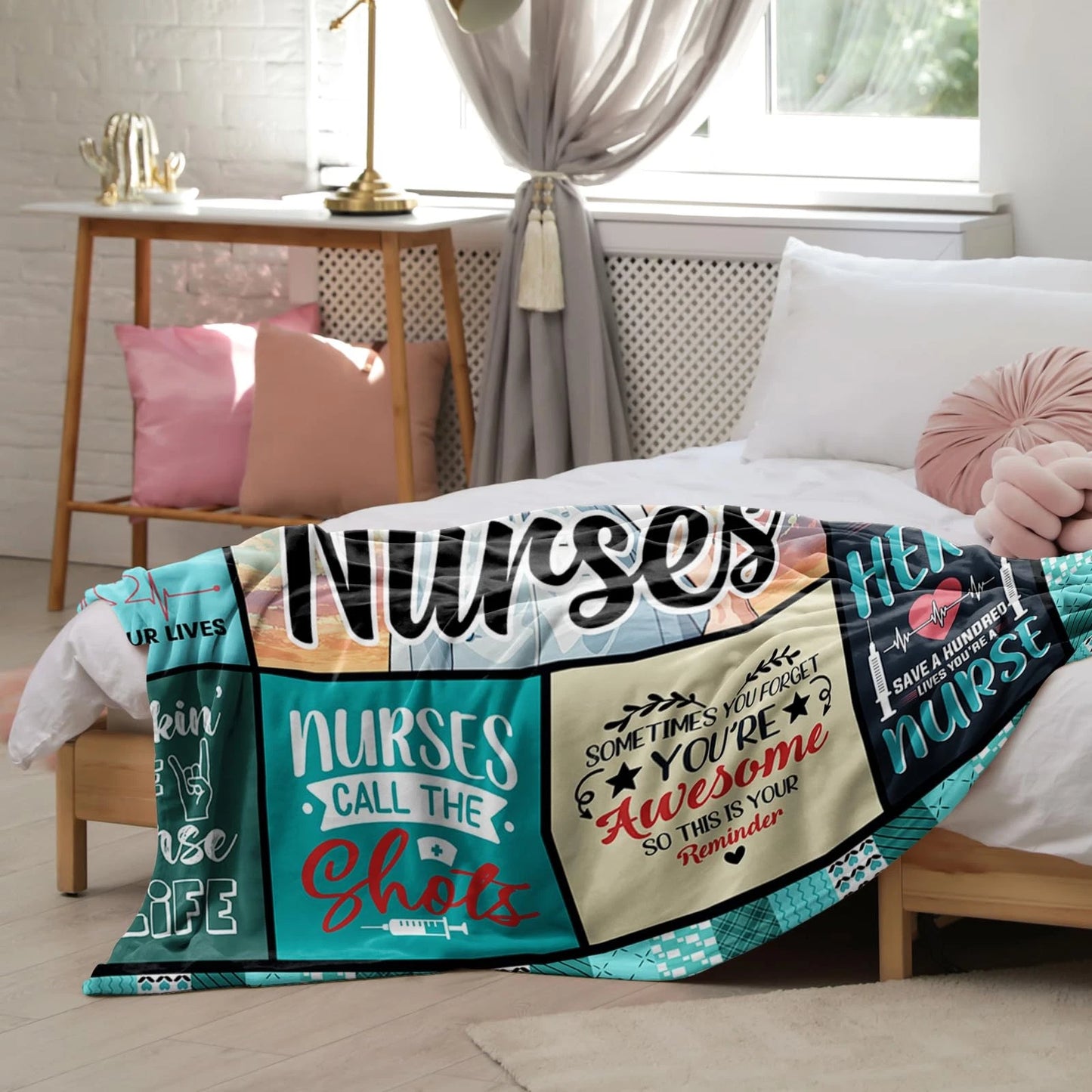 Nurse Week Blanket Gift for Women