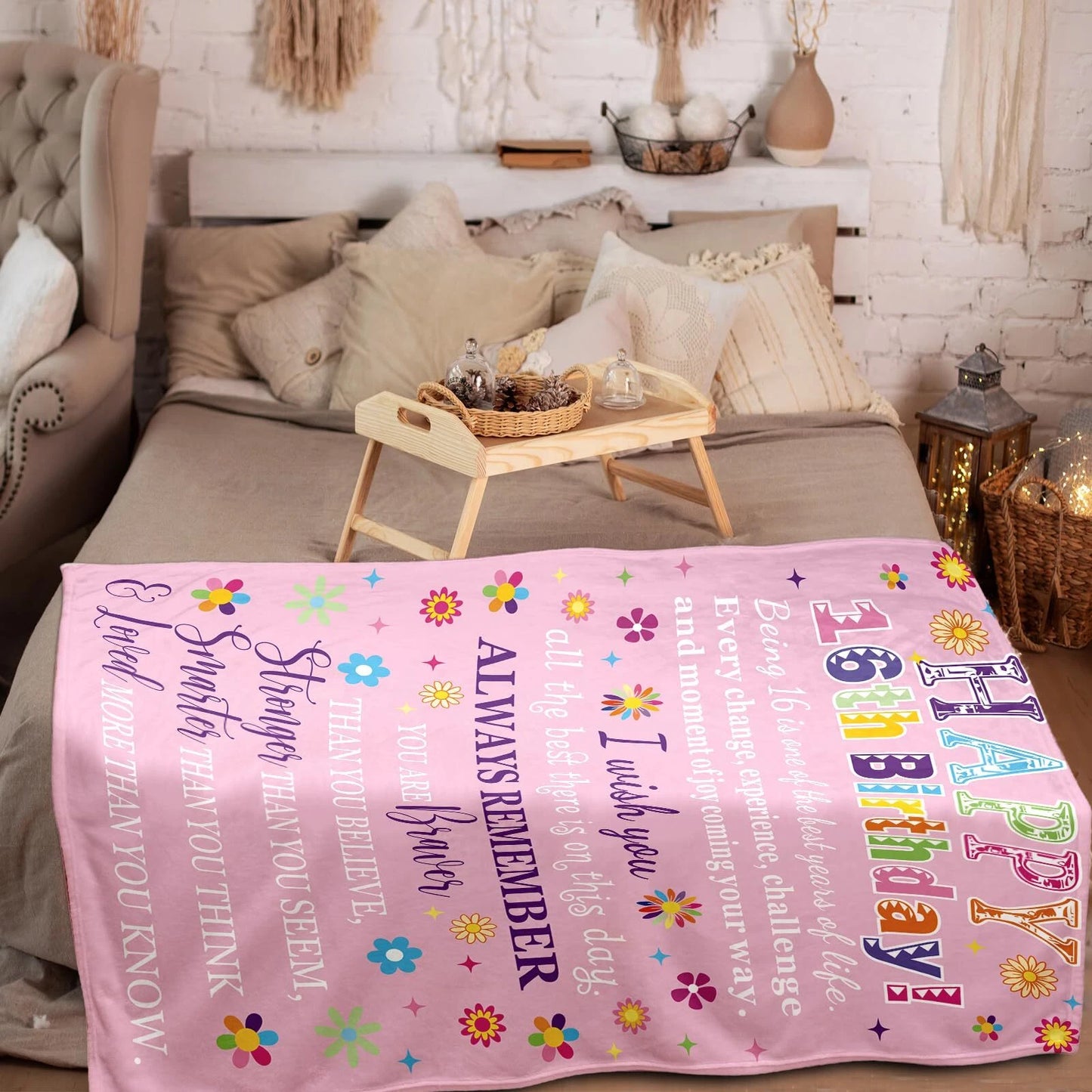 16th Birthday Gifts for Girls Blanket