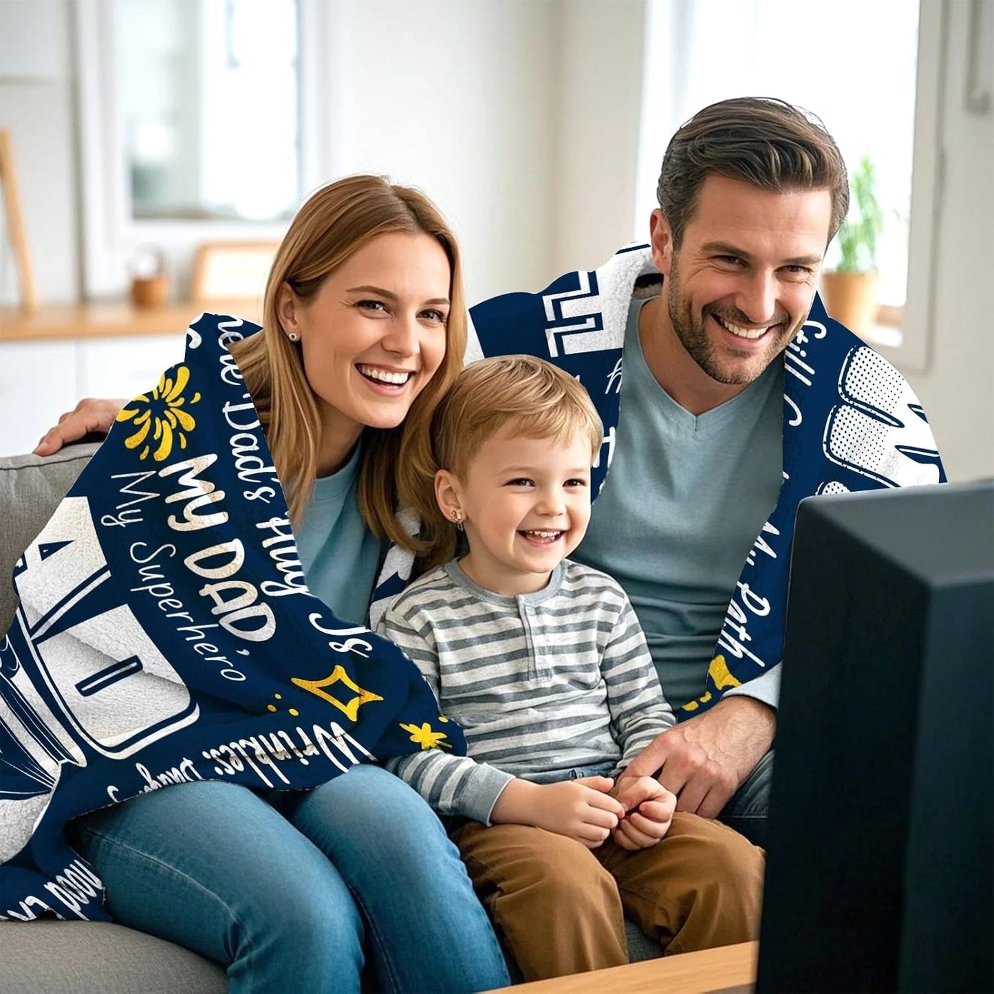 Funny Dad Drill Quotes Blanket For Dad Gift