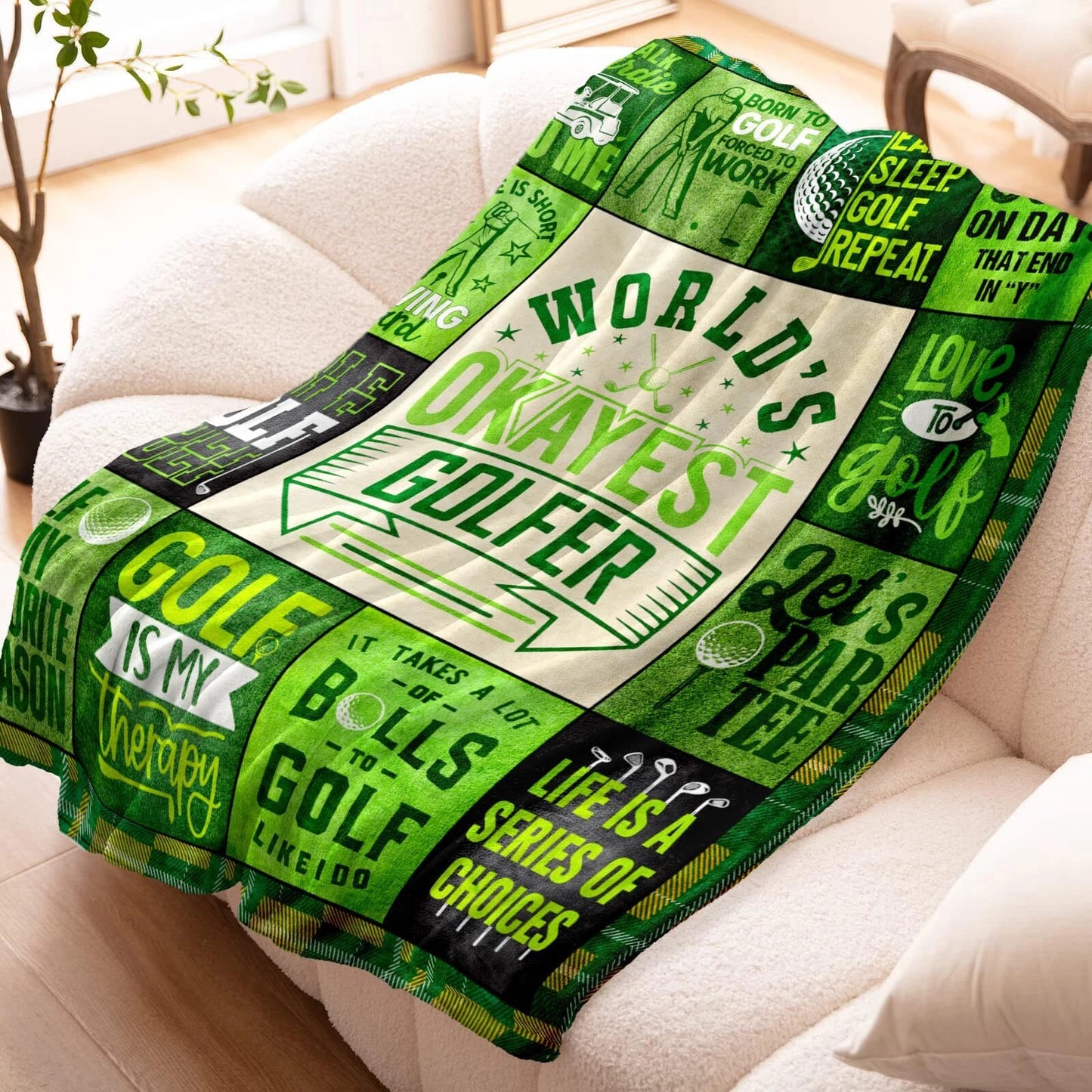 Golf Gifts for Men Blanket