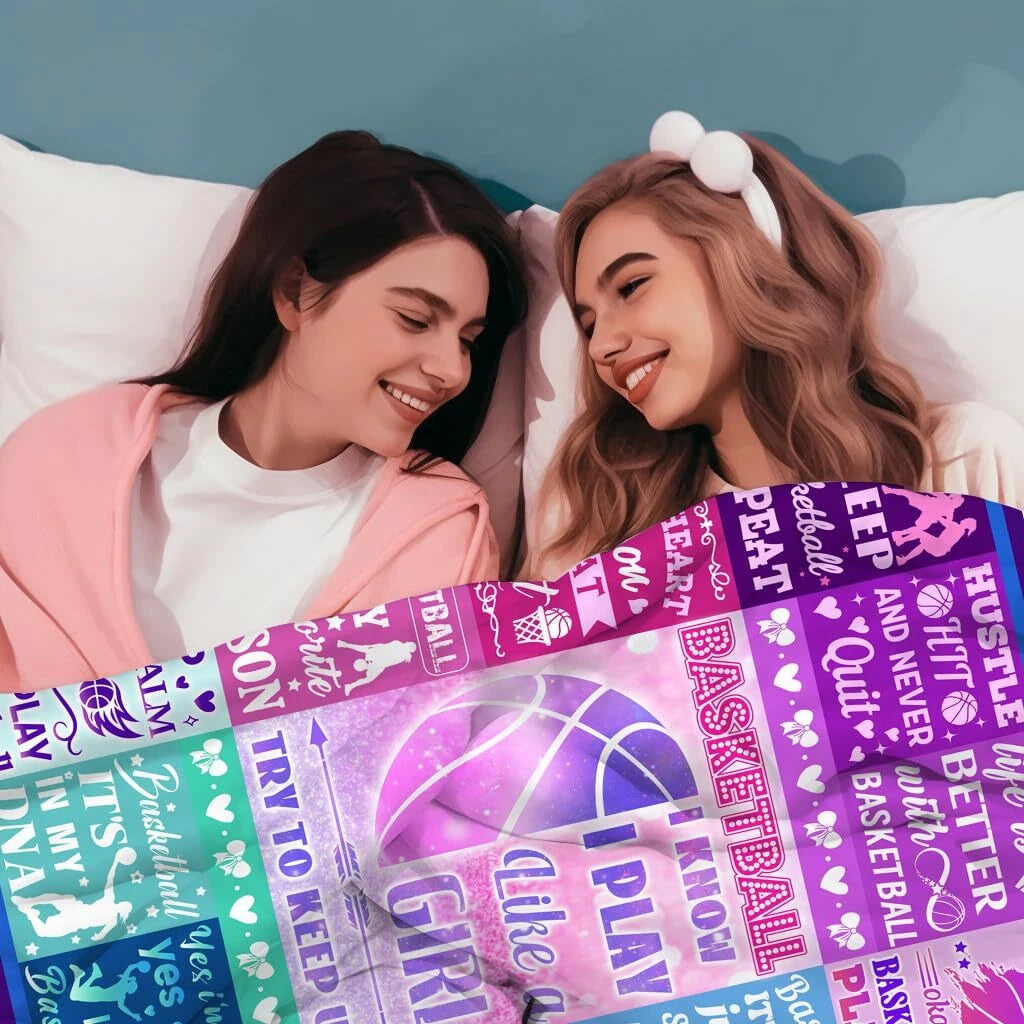 Basketball Blanket Gifts for Girls Women