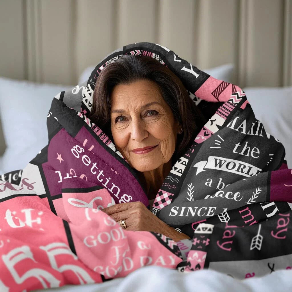 70Th Birthday Gifts Women Blanket