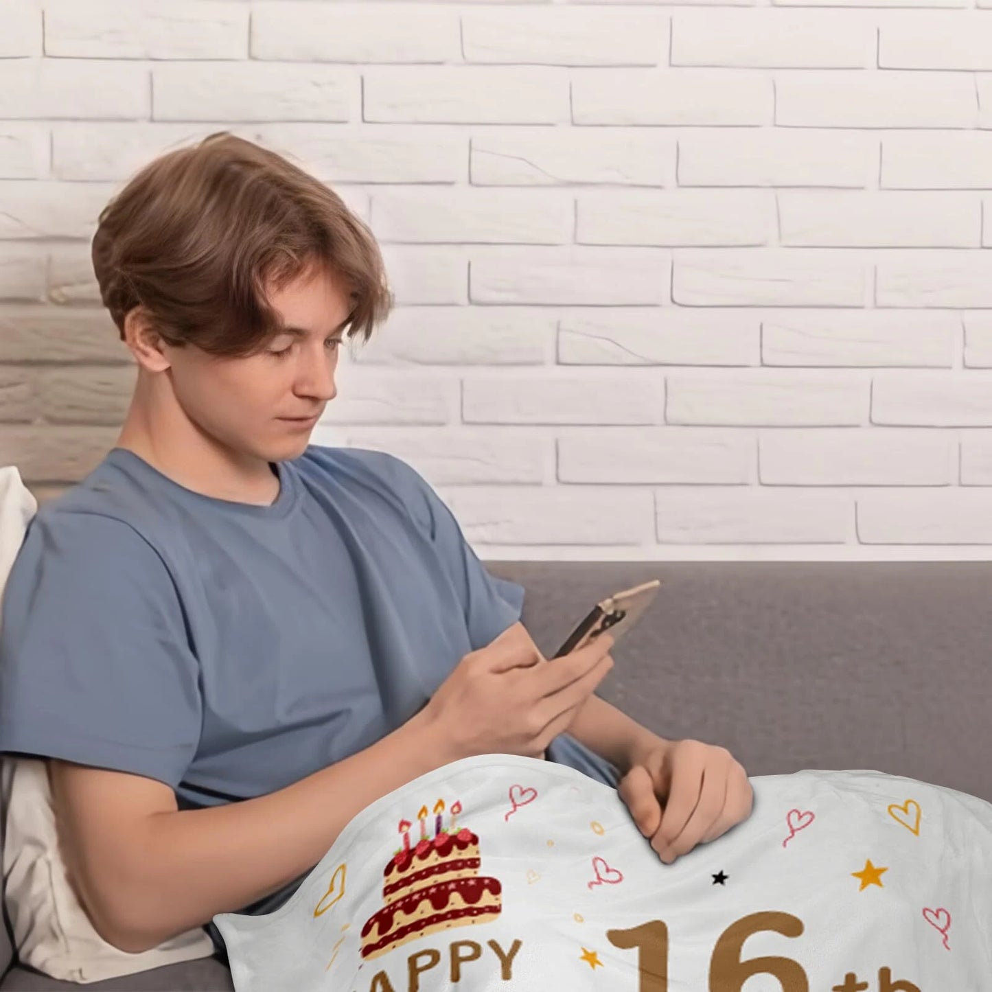 16th Birthday Gifts for Boys Blanket