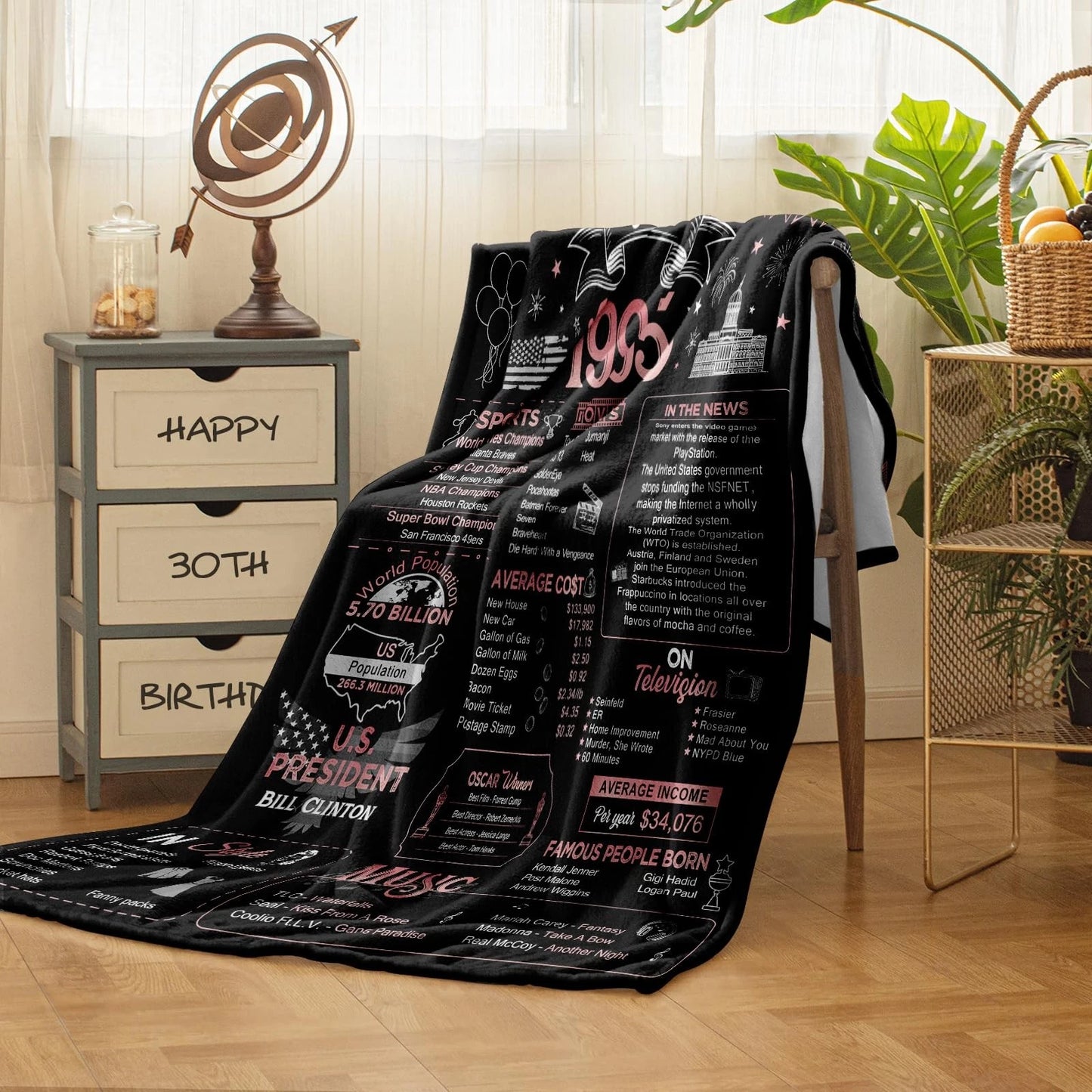 30Th Birthday Gifts Women Blanket For Women