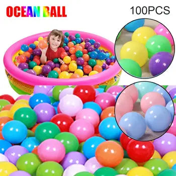🥎 Colorful Soft Outdoor Sports Ball - Fun Toy for Kids