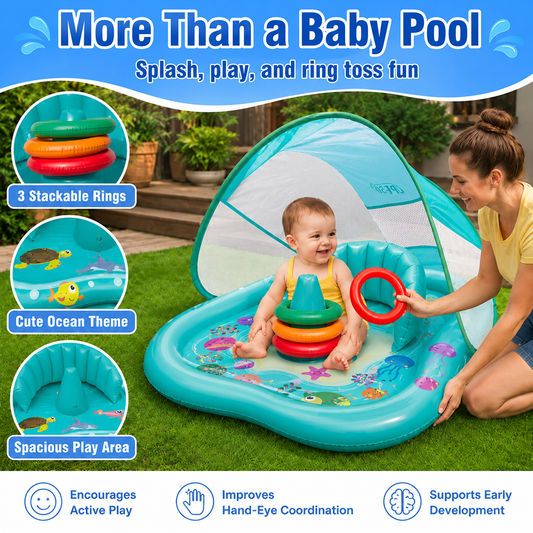Baby Detachable Awning Floaties