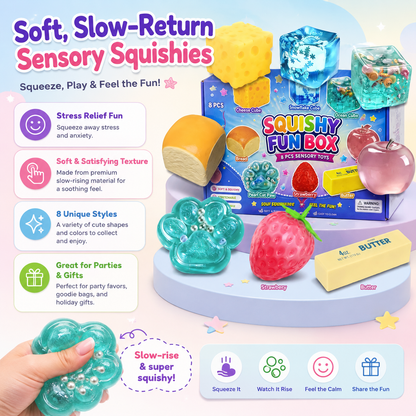 🎁 Set Box Malt Sugar Stress Relief Fidget Toys 🛍️