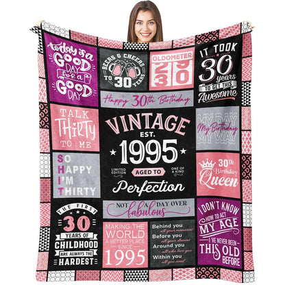 30Th Birthday Gifts Women Blanket For Women
