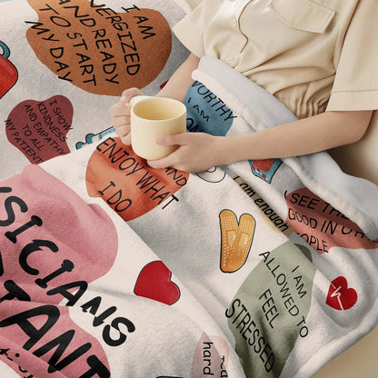 Physician Assistant Gifts Appreciation Blanket