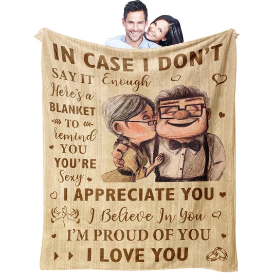 Funny Anniversary Quotes Blanket Couple