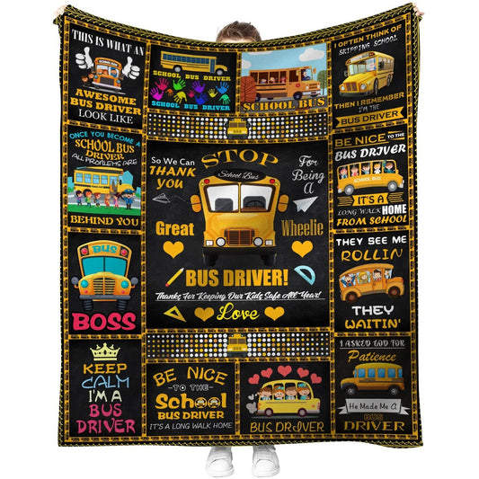 Bus Driver Appreciation Gifts Bus Driver Gifts Blanket