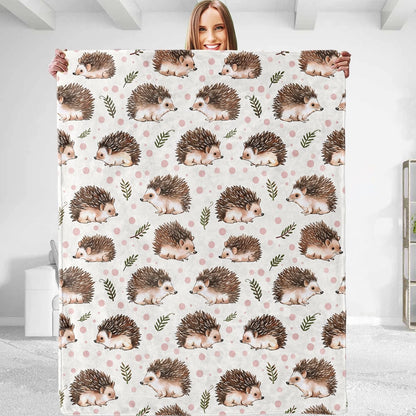 Hedgehog Themed Blanket