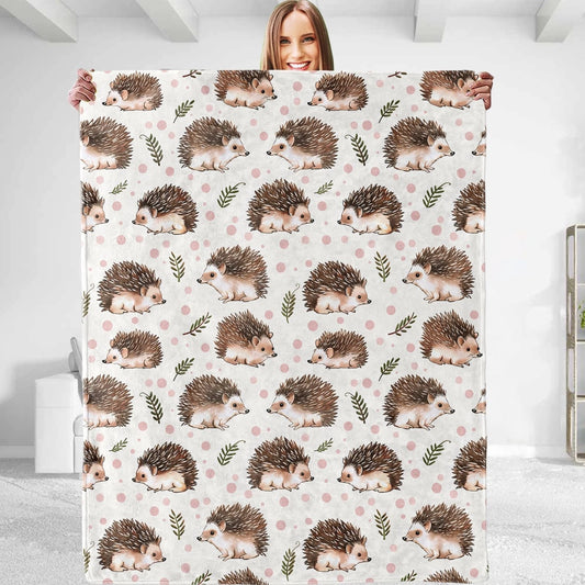 Hedgehog Themed Blanket