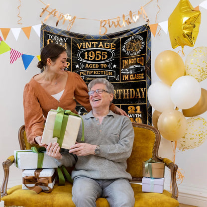 70Th Birthday Gifts Men Blanket For Men