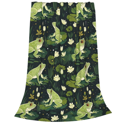 Frog Blanket Gifts for Frog Lover