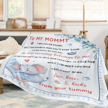 Mom Blanket Gifts Mother to Be Gift Gender Reveal