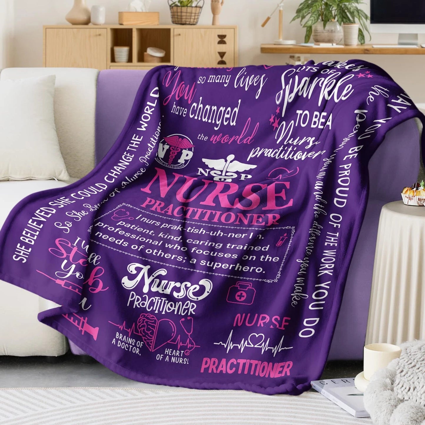 Nurse Blanket Practitioner Gifts for Women