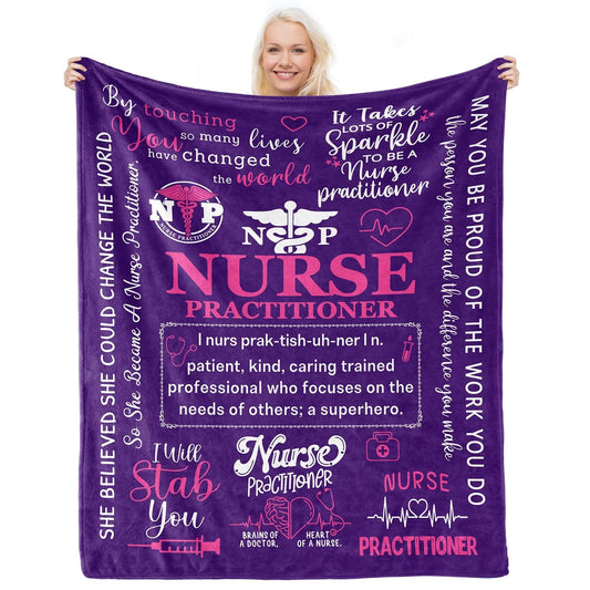 Nurse Blanket Practitioner Gifts for Women