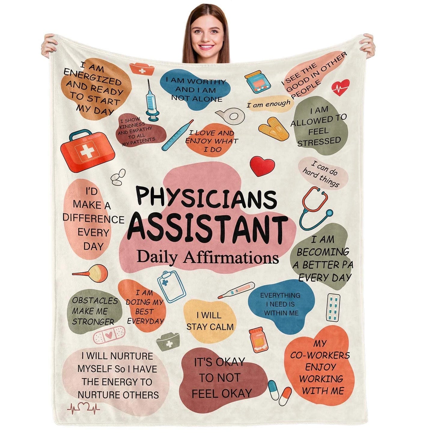 Physician Assistant Gifts Appreciation Blanket