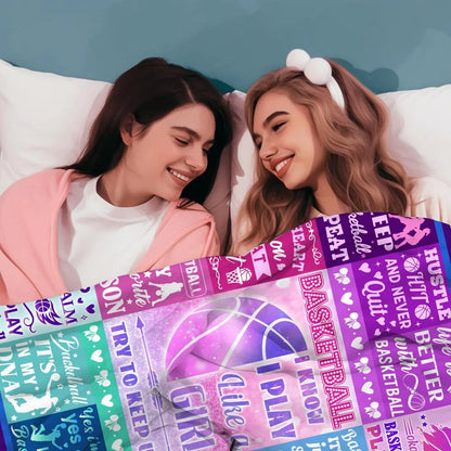 Basketball Blanket Gifts for Girls Women