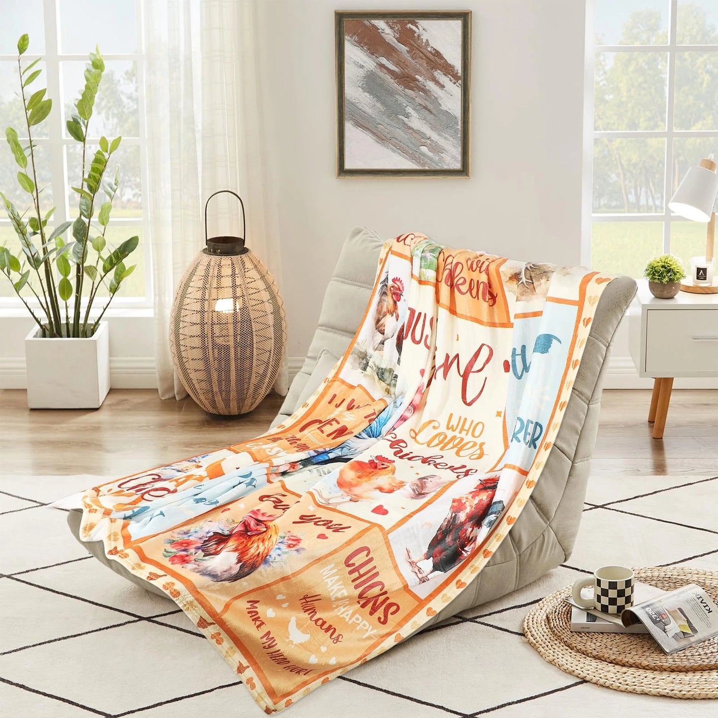 Chicken Blanket Chicken Gifts for Women