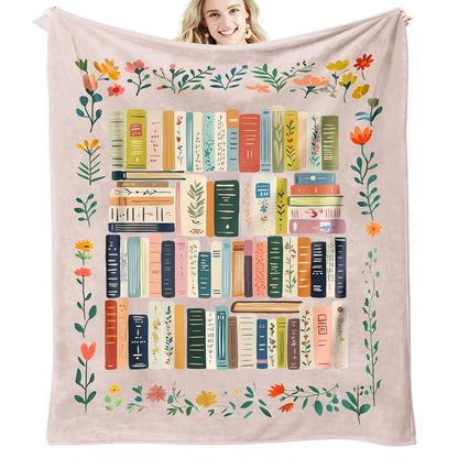 Book Lovers Gifts Reading Blanket