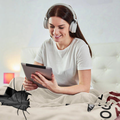 Touch My Blanket Funny Sarcastic Cat Gift