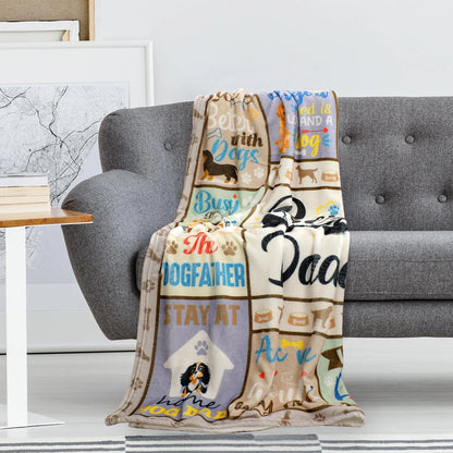 Best Dog Mom Ever Quotes, Dog Blanket