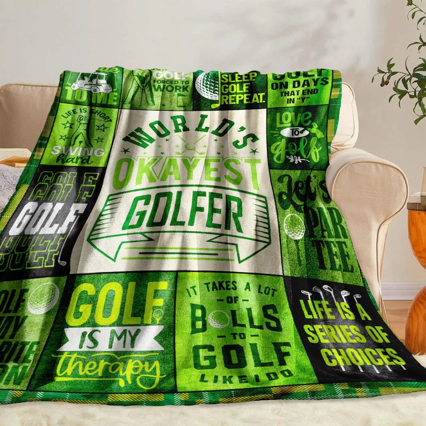Golf Gifts for Men Blanket
