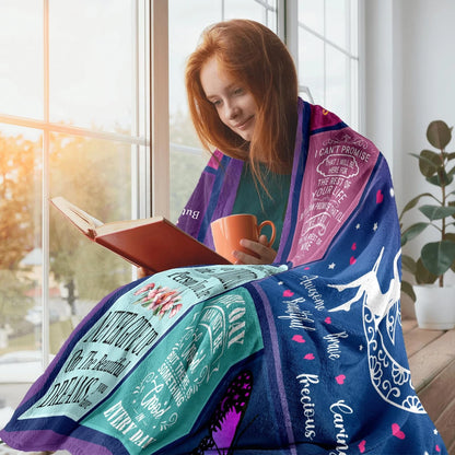 Granddaughter Gifts Blanket For Grandma