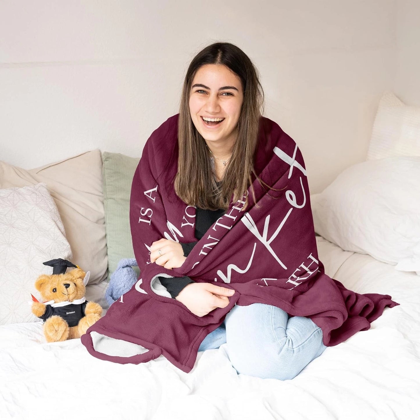 Get Well Gifts for Women After Surgery, Blanket for Woman