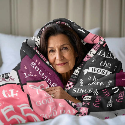 70Th Birthday Gifts Women Blanket