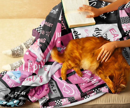 Elephant Gifts for Women Blanket