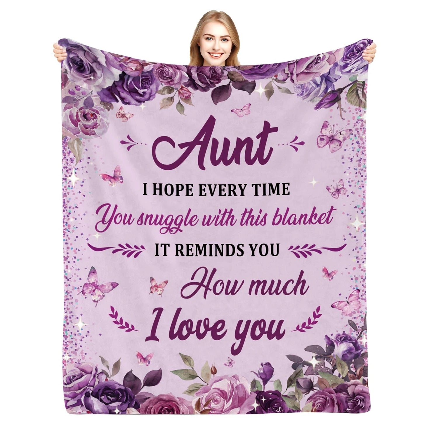 Aunt Gifts Blanket For Aunt