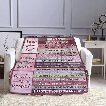 Sisters Gifts from Sister Blanket