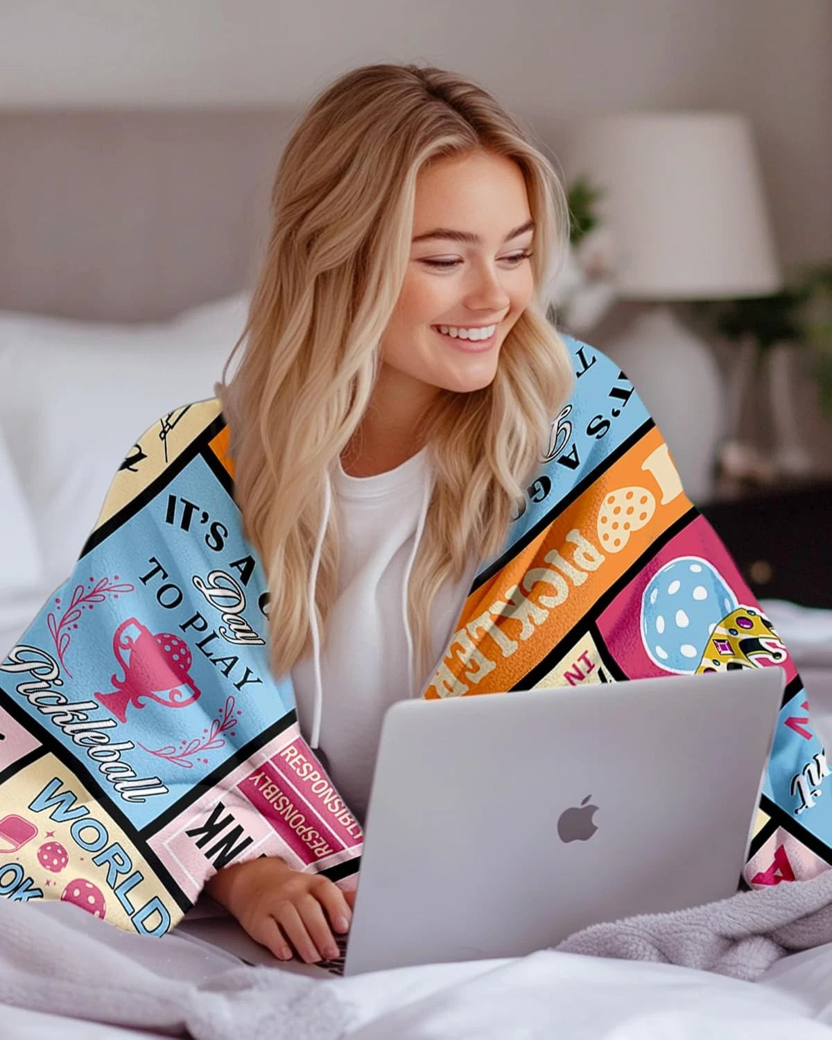 Pickleball Gifts for Girls Blanket