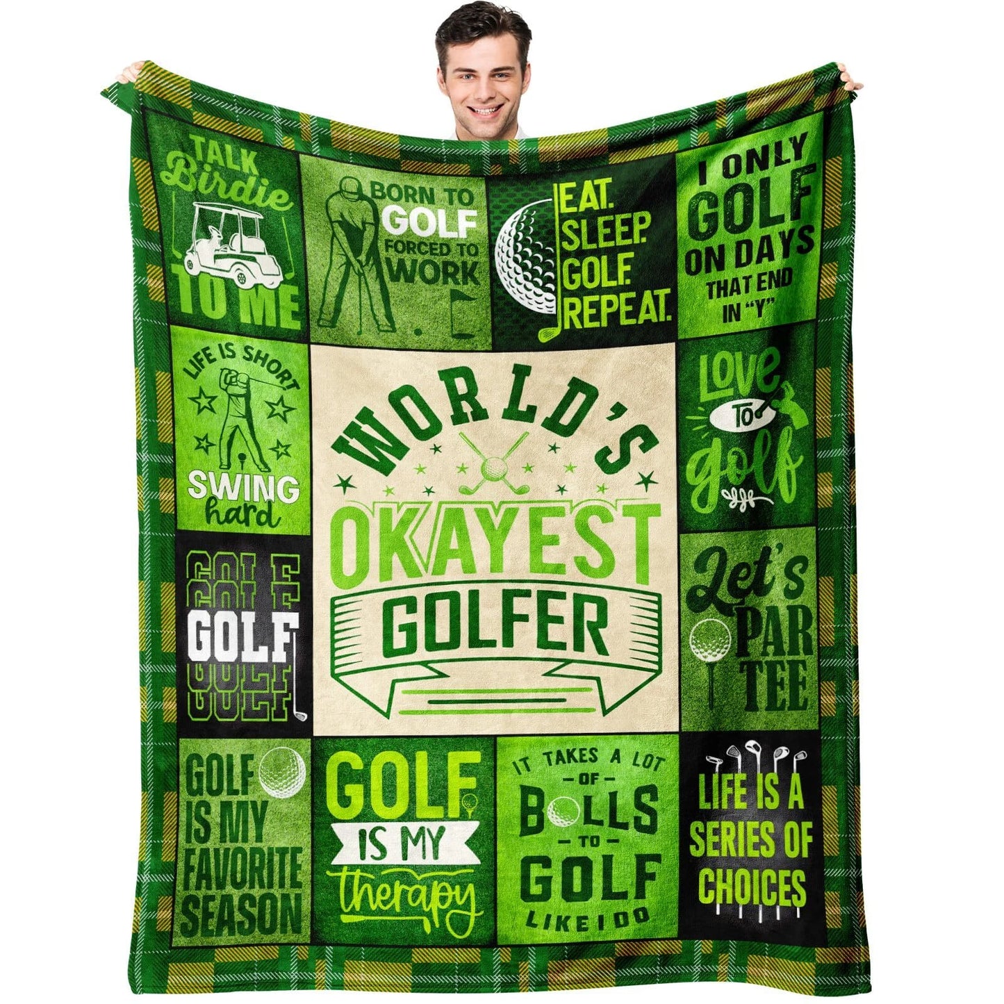 Golf Gifts for Men Blanket