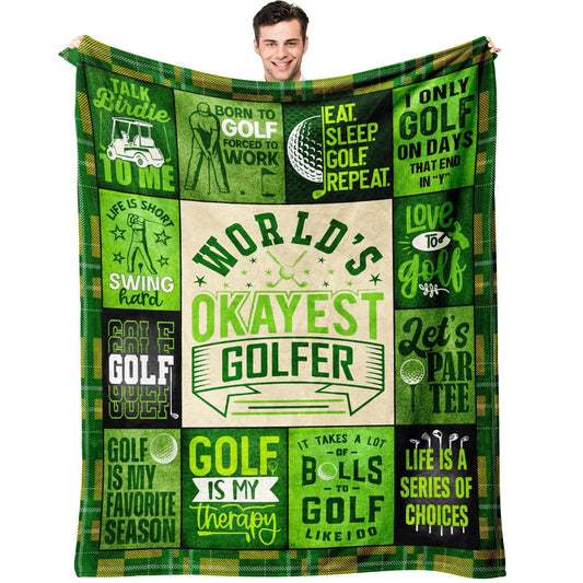 Golf Gifts for Men Blanket