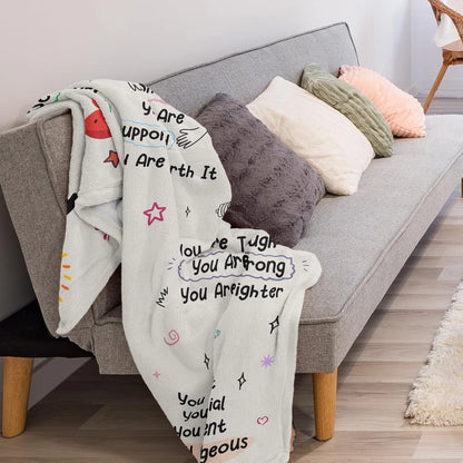 Get Well Gifts for Women Inspirational Hug Blanket