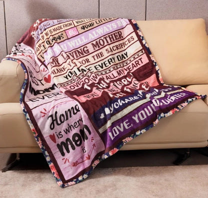 Mom Blankets from Daughter Birthday Gifts for Mom