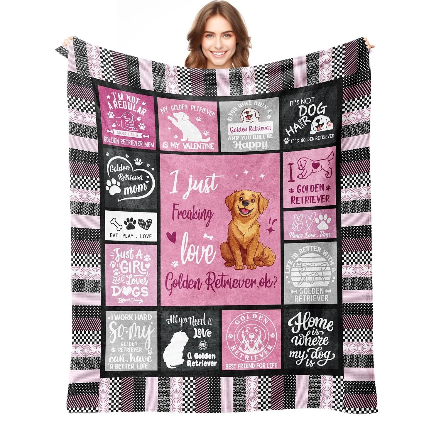 Blanket for Golden Retriever Lover Gifts