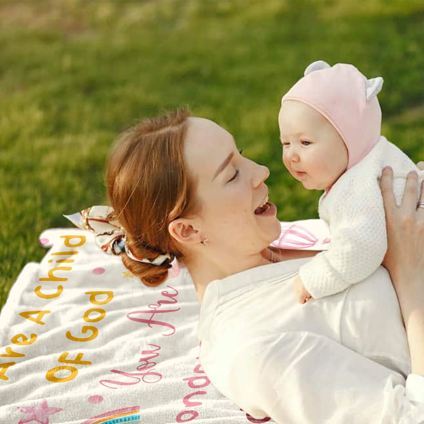 Child Of God Wonderfully Made Psalm 139 Blanket