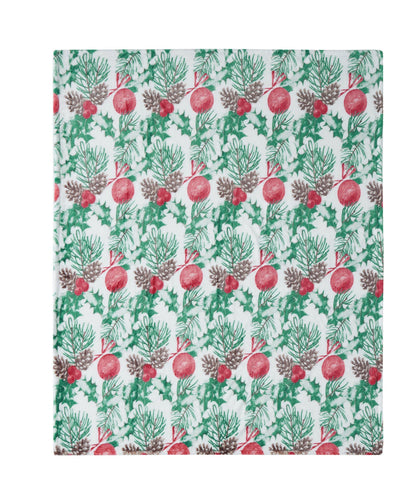 Kate Aurora Christmas Evergreens Blanket