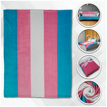 LGBT Pride Rainbow Flag Throw Blanket LGBT Gay Pride