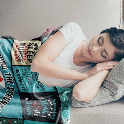 Nurse Week Blanket Gift for Women