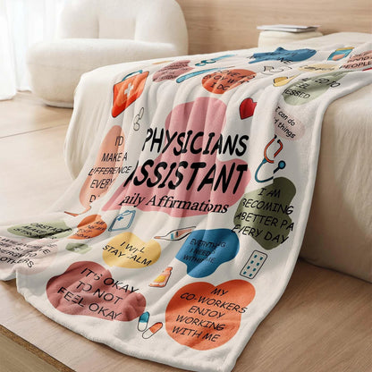 Physician Assistant Gifts Appreciation Blanket
