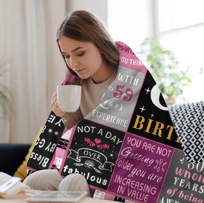 80Th Birthday Gifts Women Blanket