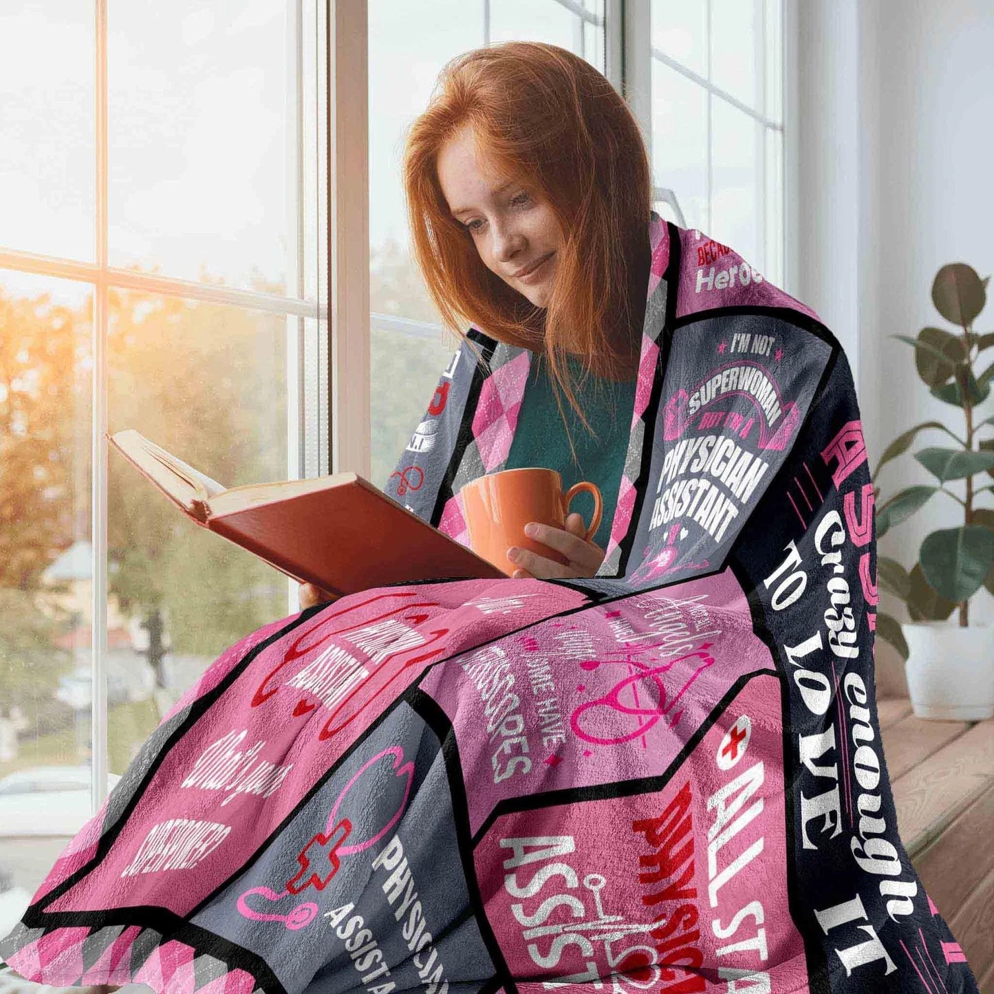 Physician Assistant Graduation Gift Blanket