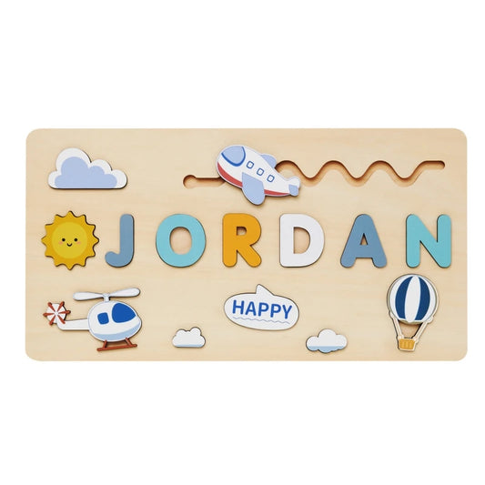 Toddlers Personalized Wooden Puzzle